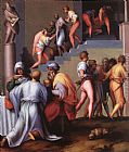 Jacopo Pontormo Canvas Paintings - Punishment of the Baker